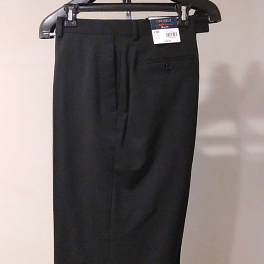 Mens Daniel Cremieux dress Pants 3D wool 42R